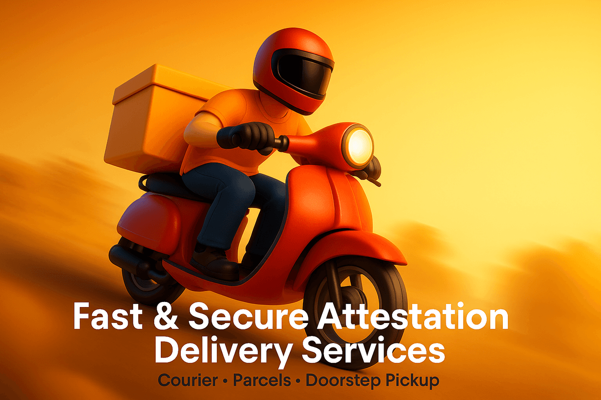 Who offers door-to-door document attestation services in Bengaluru?