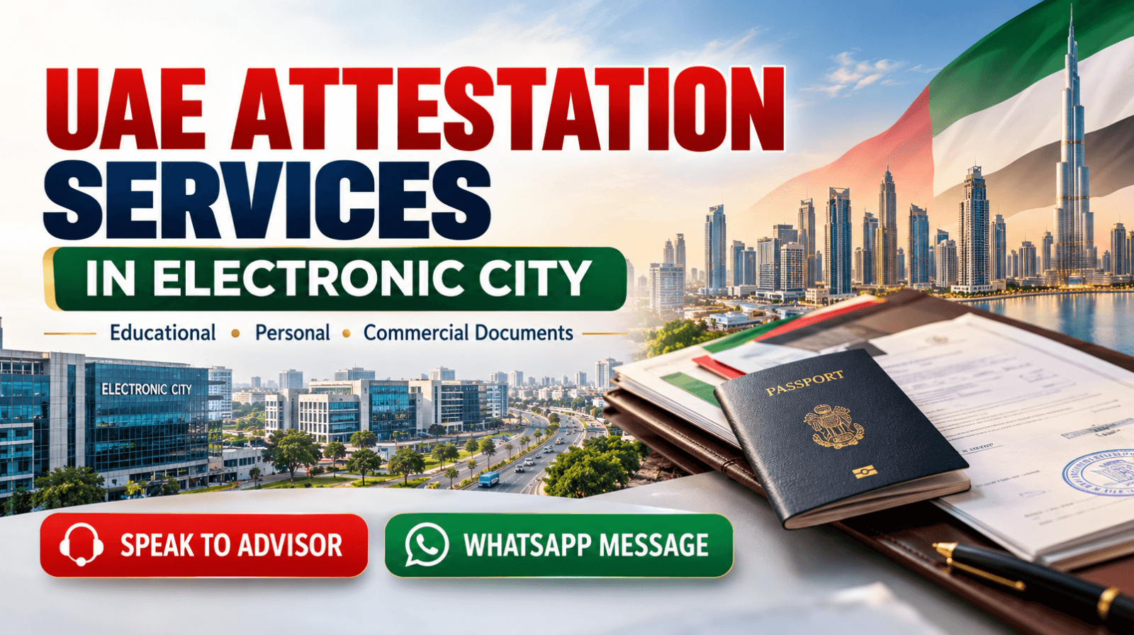 UAE Attestation Services in Electronic City