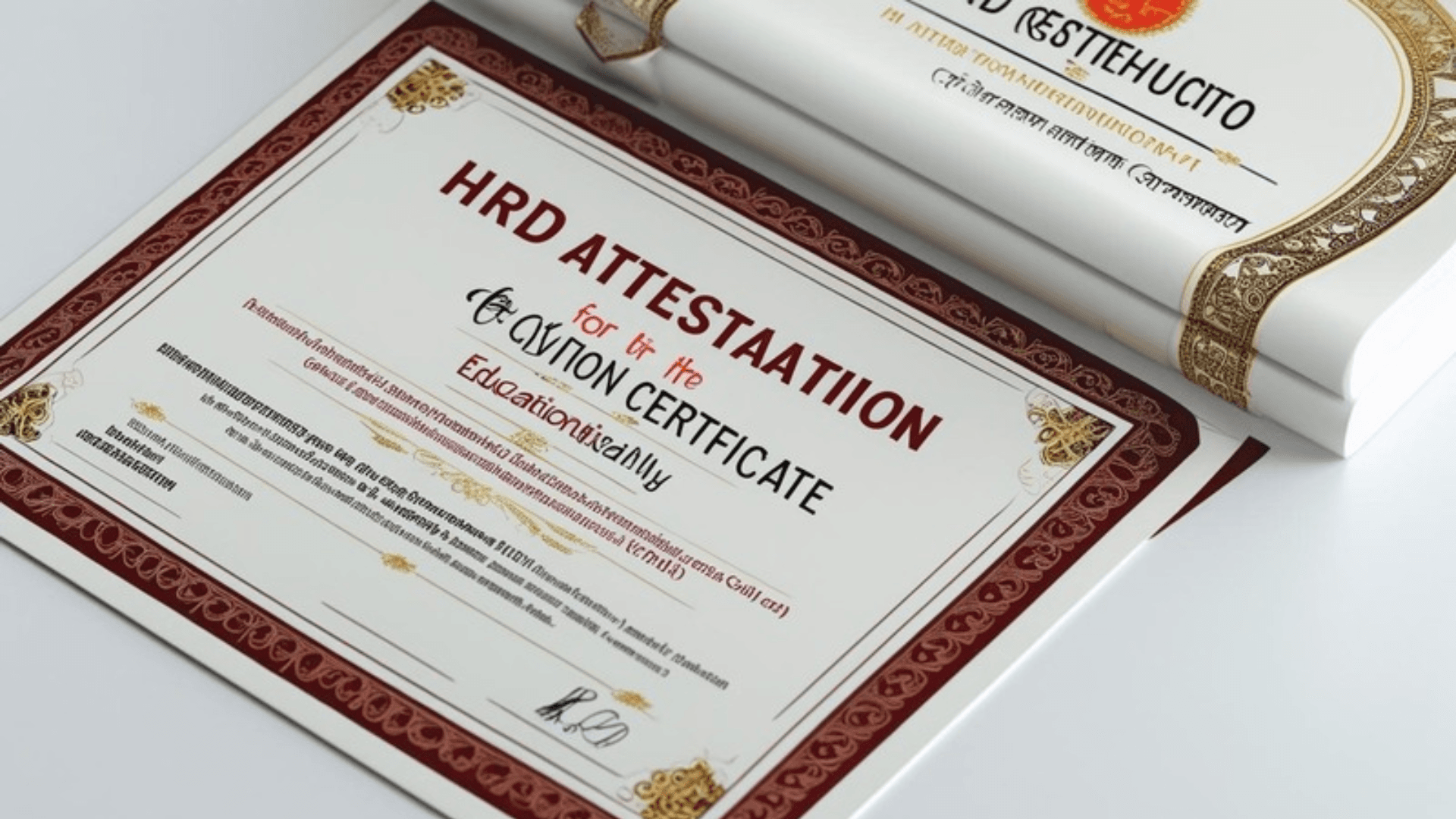 HRD Attestation Services in Chandigarh