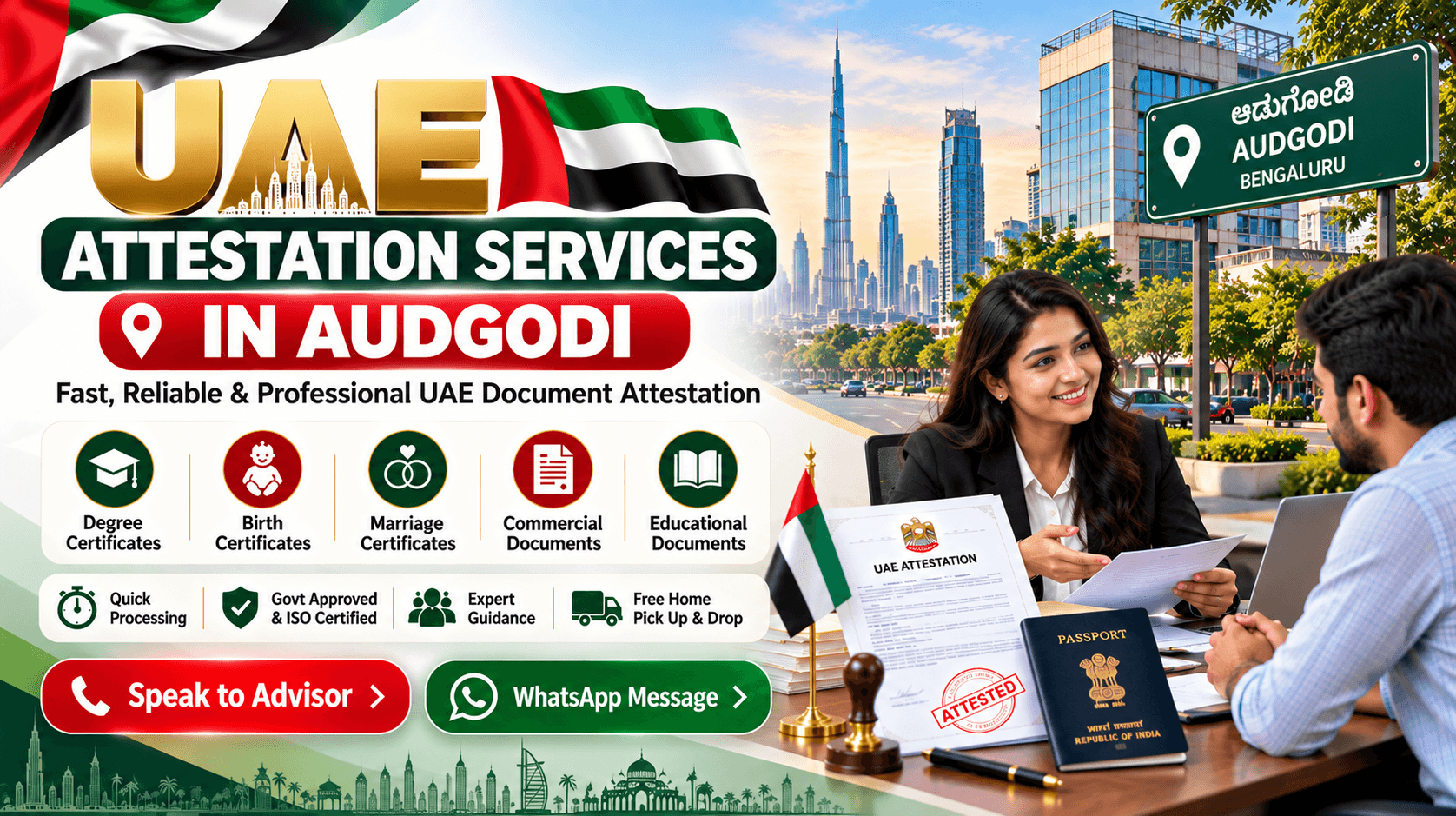 UAE Attestation Services in Audgodi