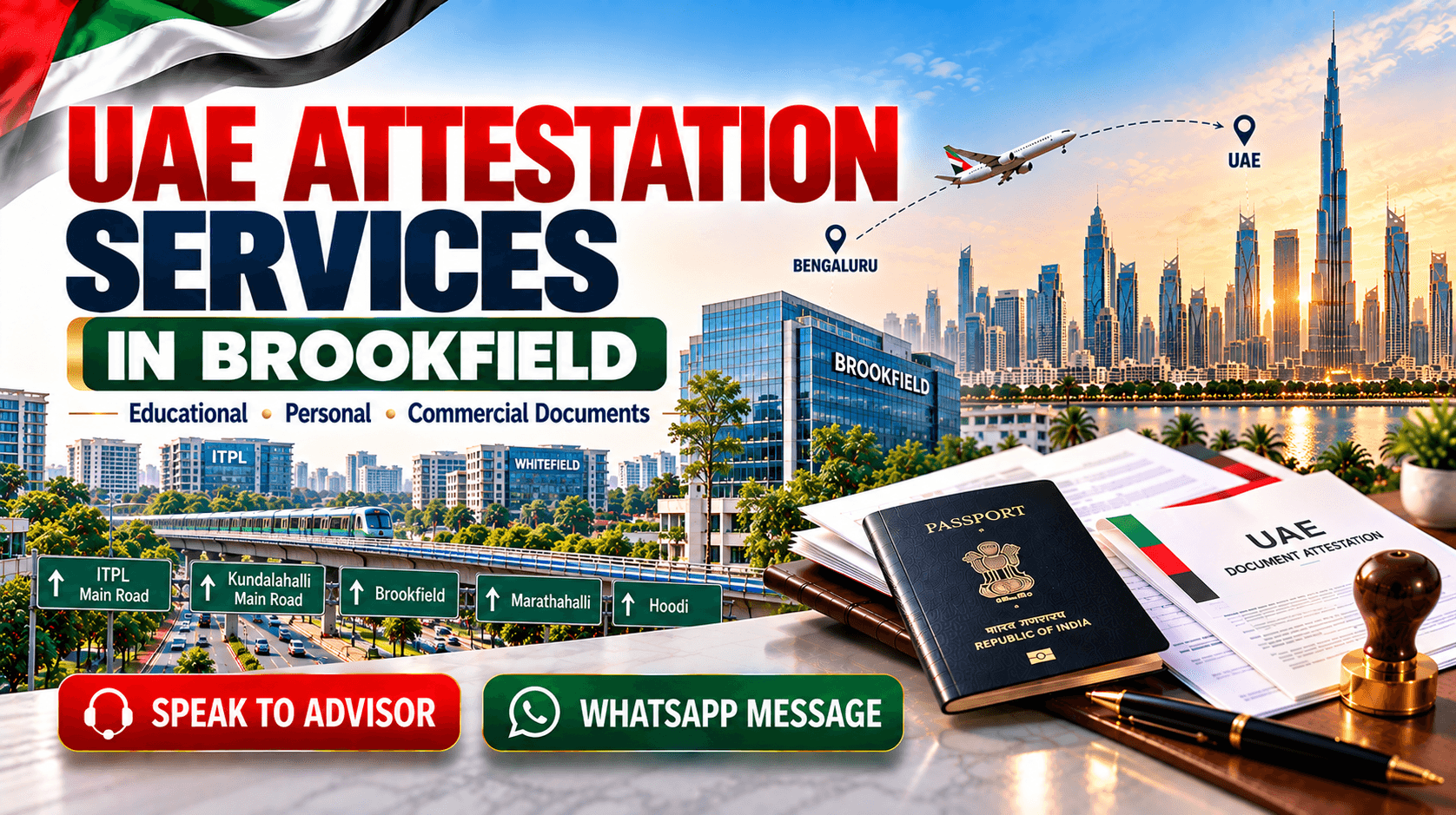 UAE Attestation Services in Brookfield