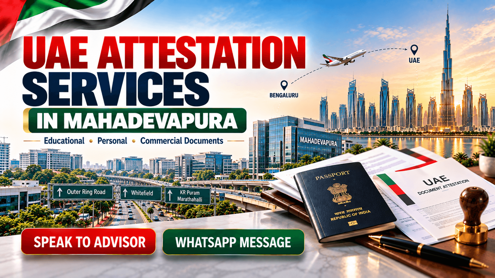 UAE Attestation Services in Mahadevapura