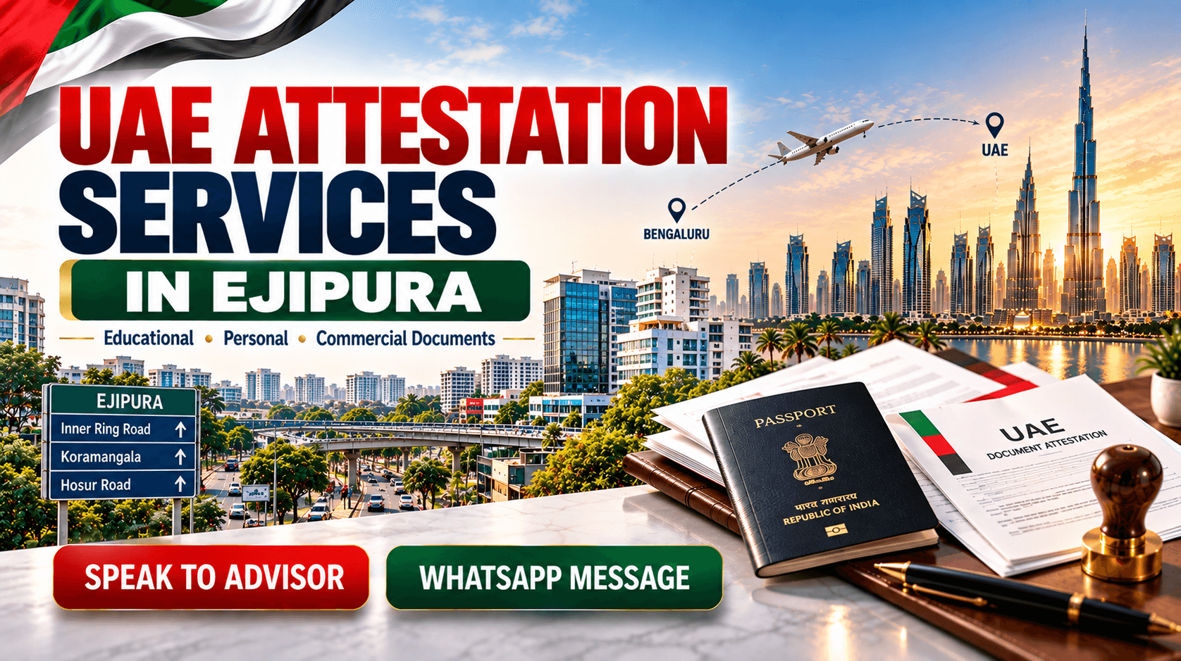 UAE Attestation Services in Ejipura