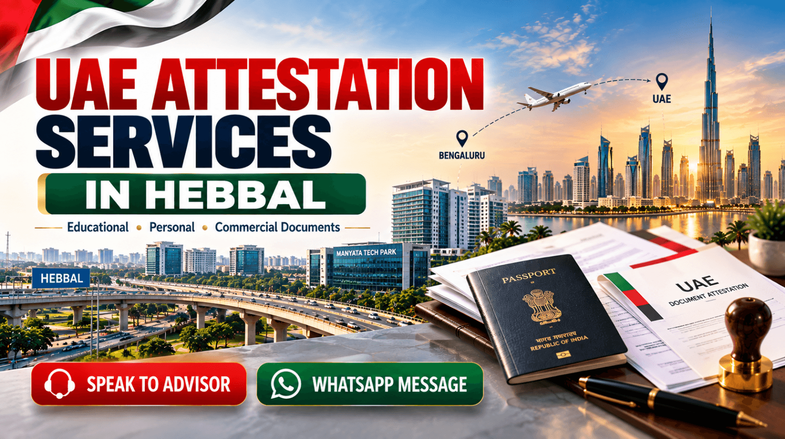 UAE Attestation Services in Hebbal